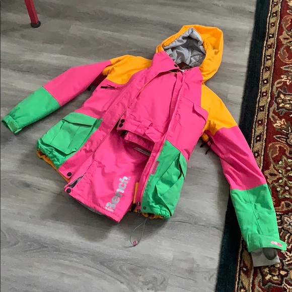 Retro BENCH Snow Jacket & Matching Snow Pants - Picture 1 of 7